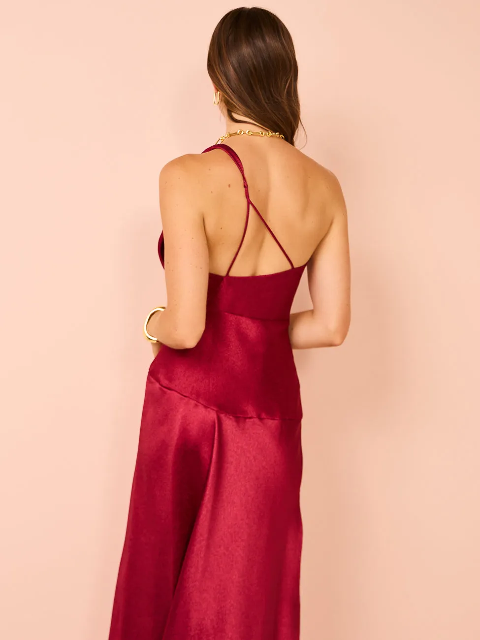 One Fell Swoop Matilda Dress in Garnet