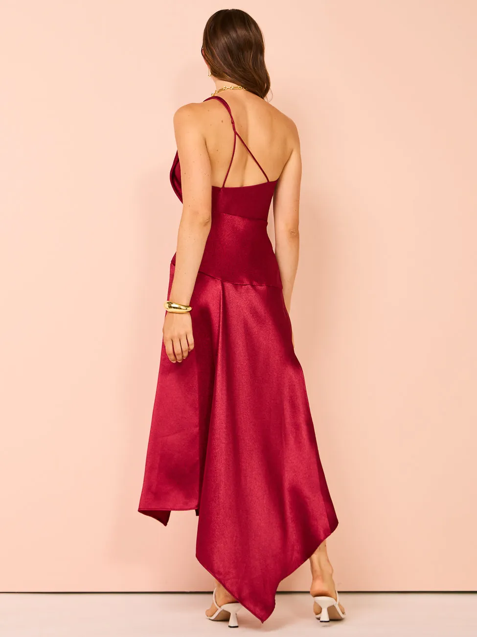 One Fell Swoop Matilda Dress in Garnet