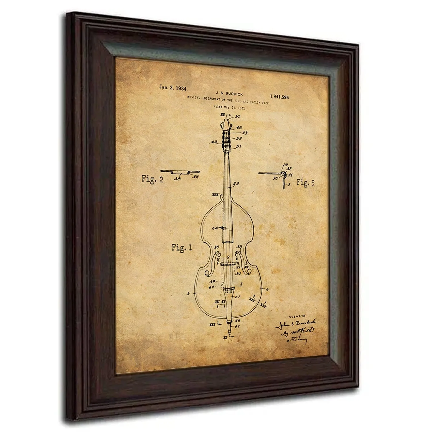 Orchestra Instruments - Patent Art