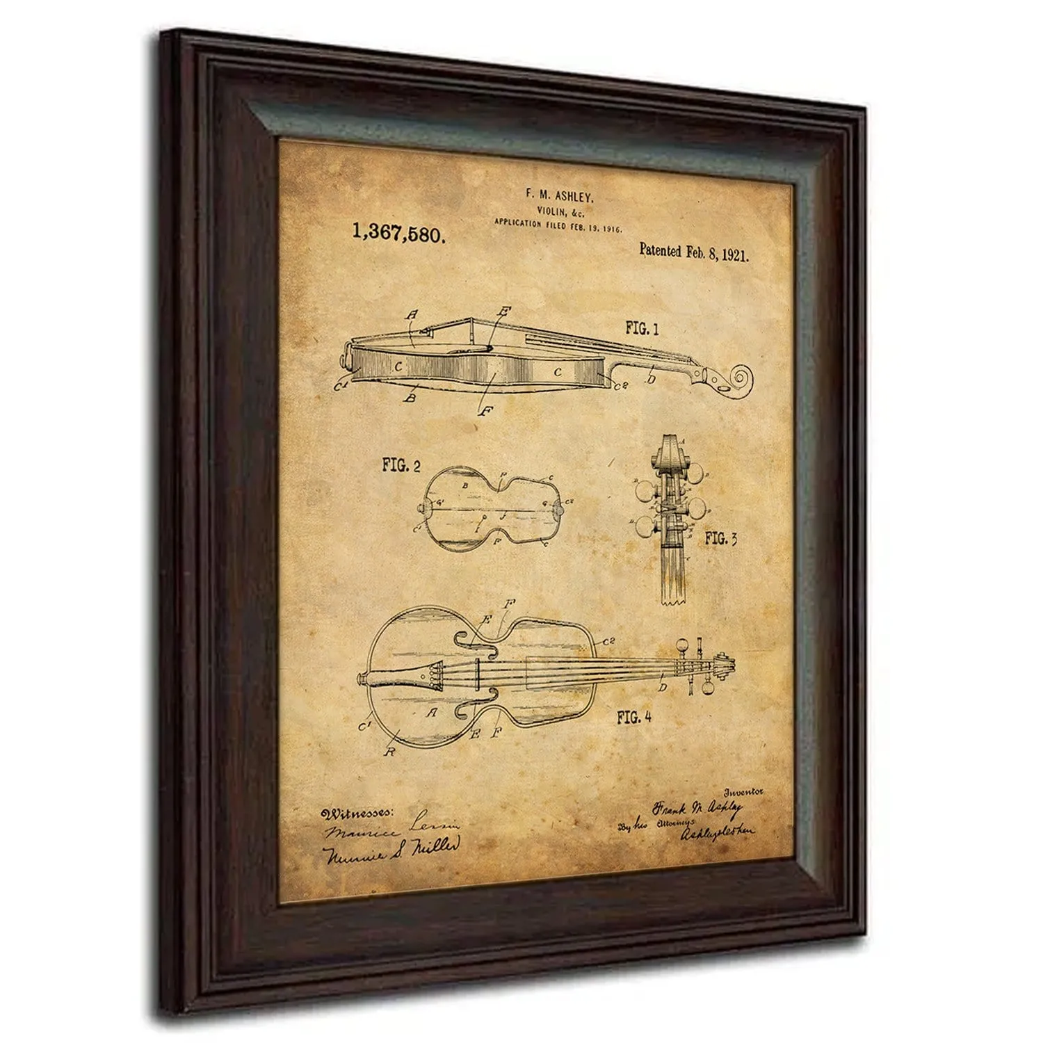 Orchestra Instruments - Patent Art