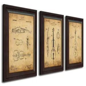 Orchestra Instruments - Patent Art
