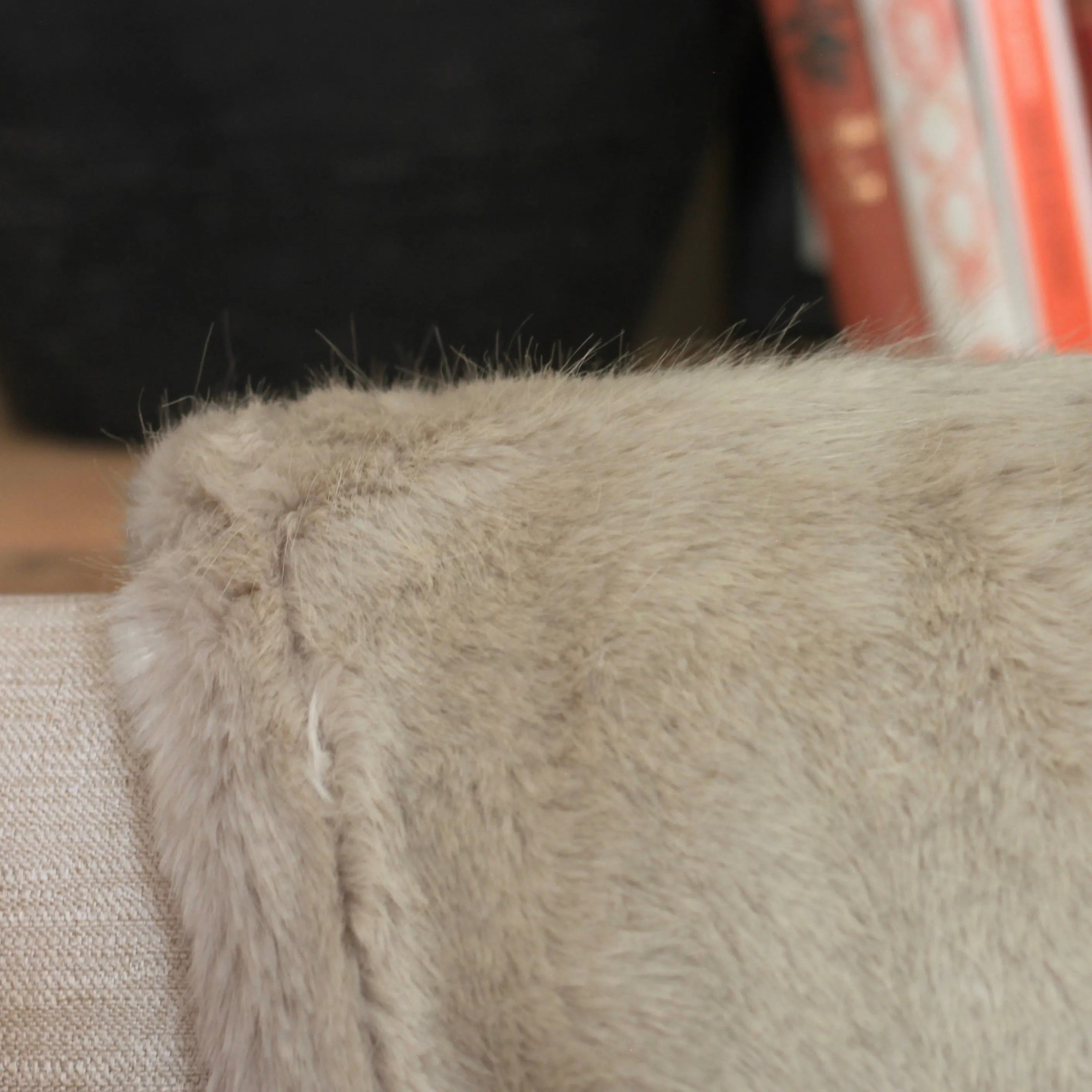 Persian Faux Fur Throw