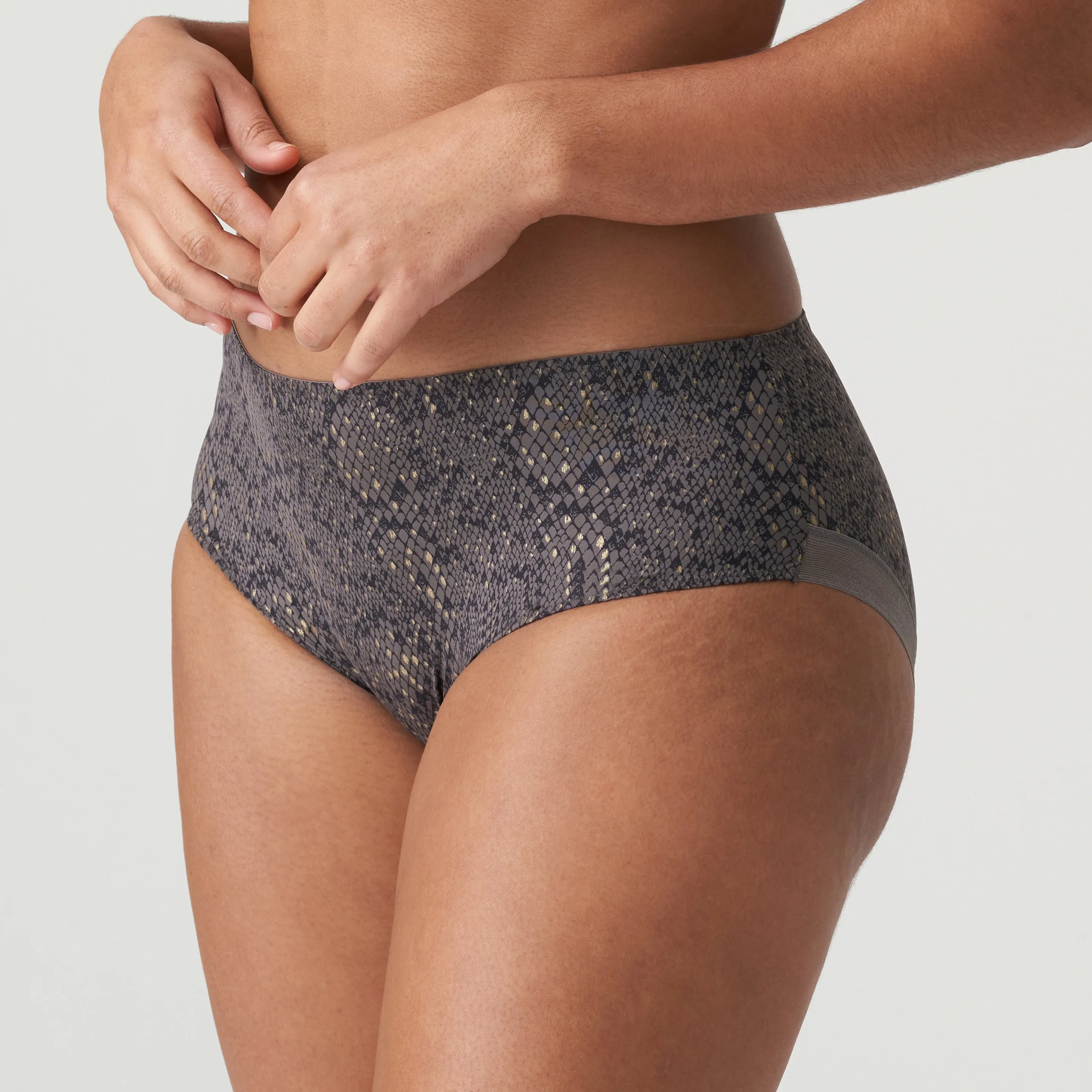 Prima Donna Twist Villemin Kitten Grey Brief Panty 0542131