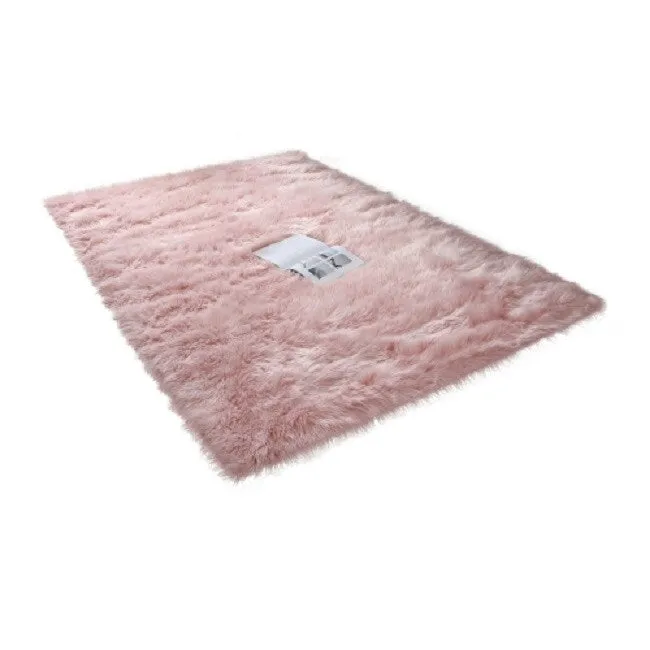 "Cozy Collection" Ultra Soft Fluffy Faux Fur Sheepskin Area Rug - 2'3" x 12' Runner