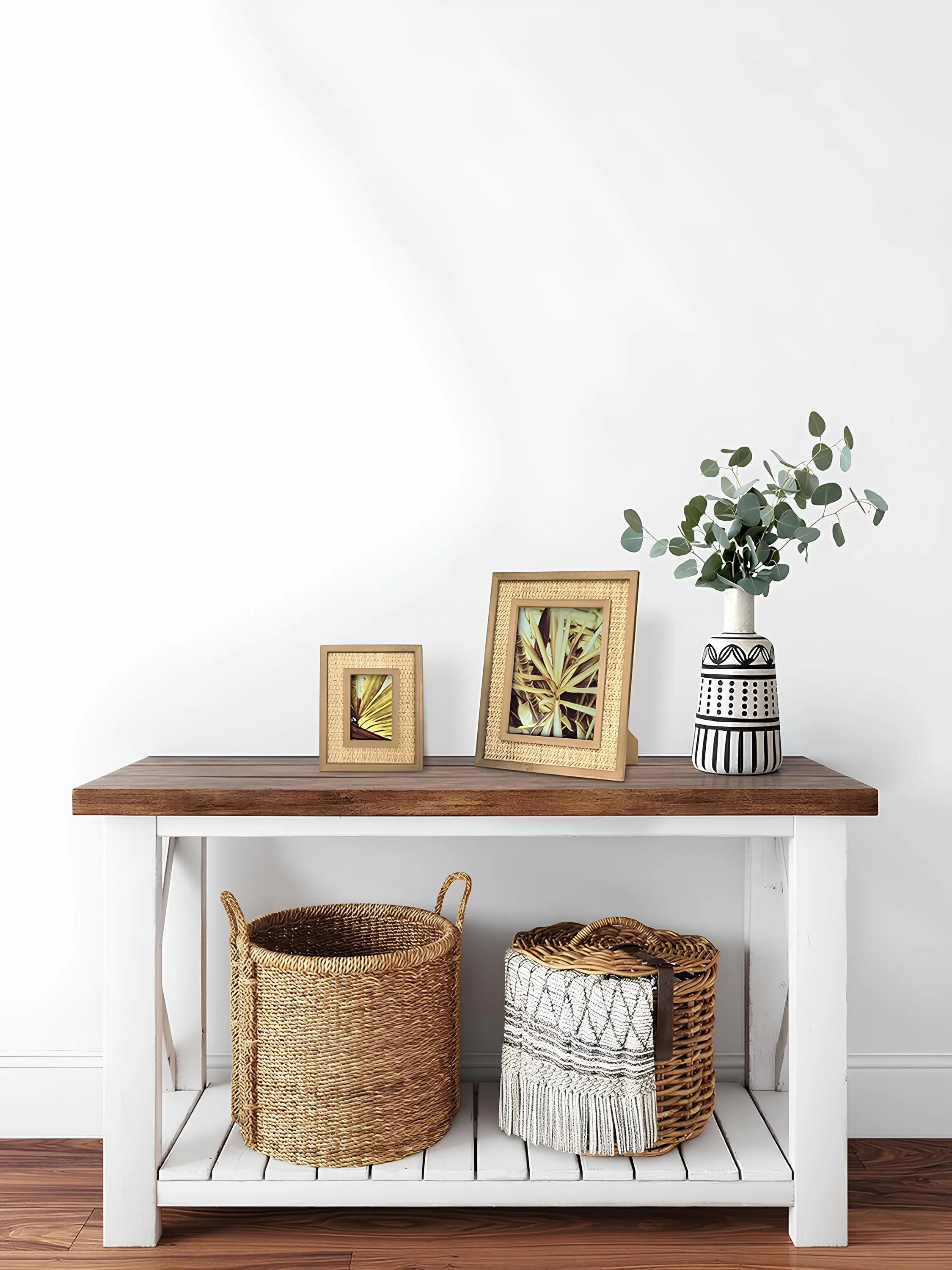 Rattan Photo Frame | Cane Photo Frame | Bamboo Photo Frame - Anaisha