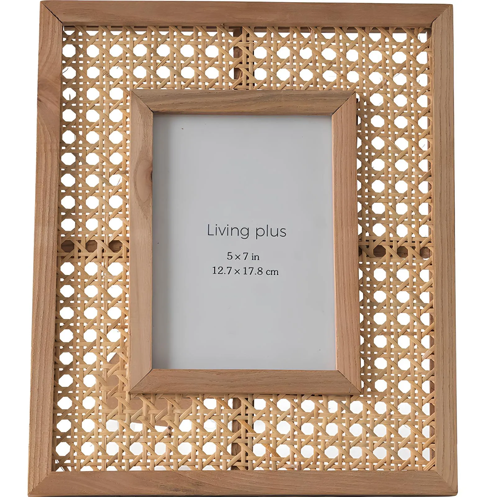 Rattan Photo Frame | Cane Photo Frame | Bamboo Photo Frame - Ishita