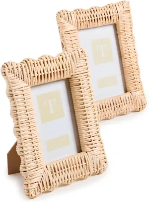 Rattan Photo Frame | Cane Photo Frame | Bamboo Photo Frame - Kashvi