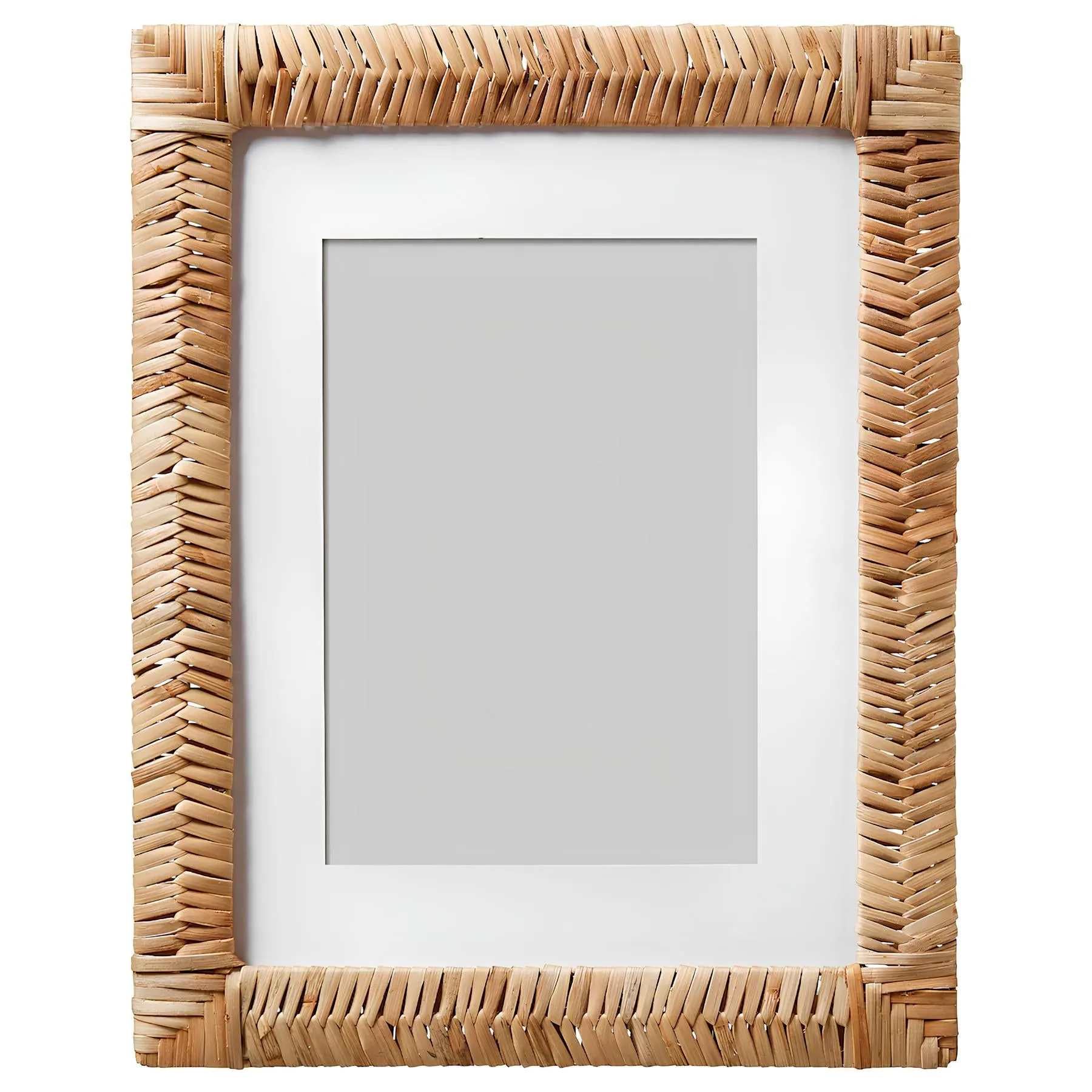 Rattan Photo Frame | Cane Photo Frame | Bamboo Photo Frame - Kimaya
