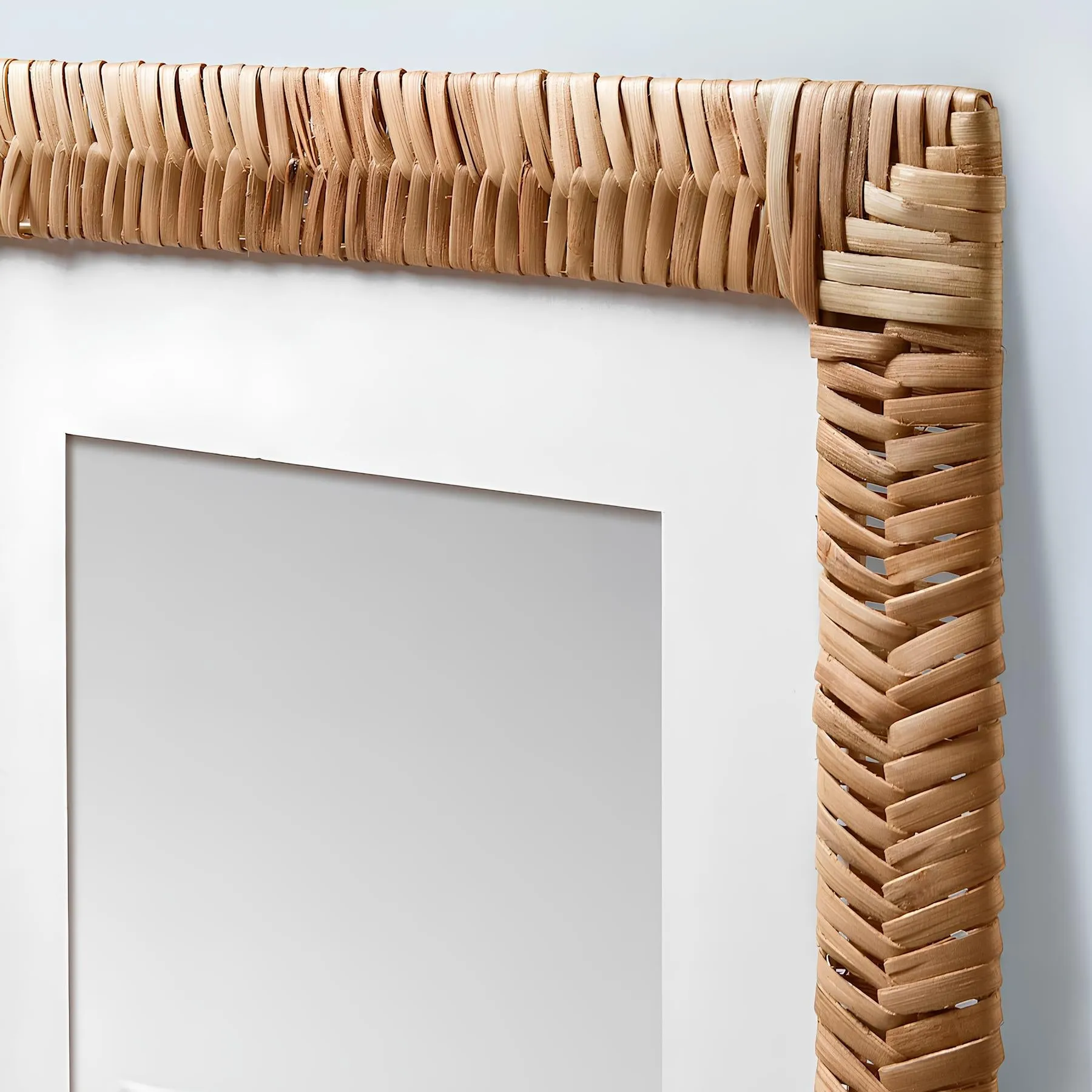 Rattan Photo Frame | Cane Photo Frame | Bamboo Photo Frame - Kimaya