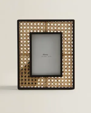 Rattan Photo Frame | Cane Photo Frame | Bamboo Photo Frame - Mahika