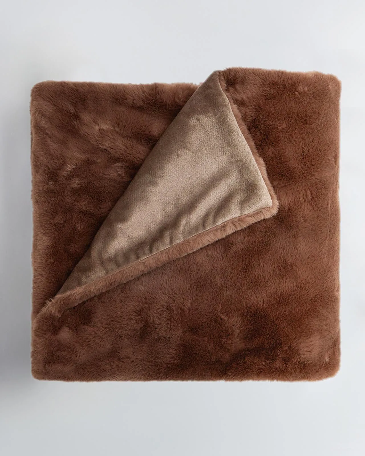 Riley Faux Fur Throw Blanket