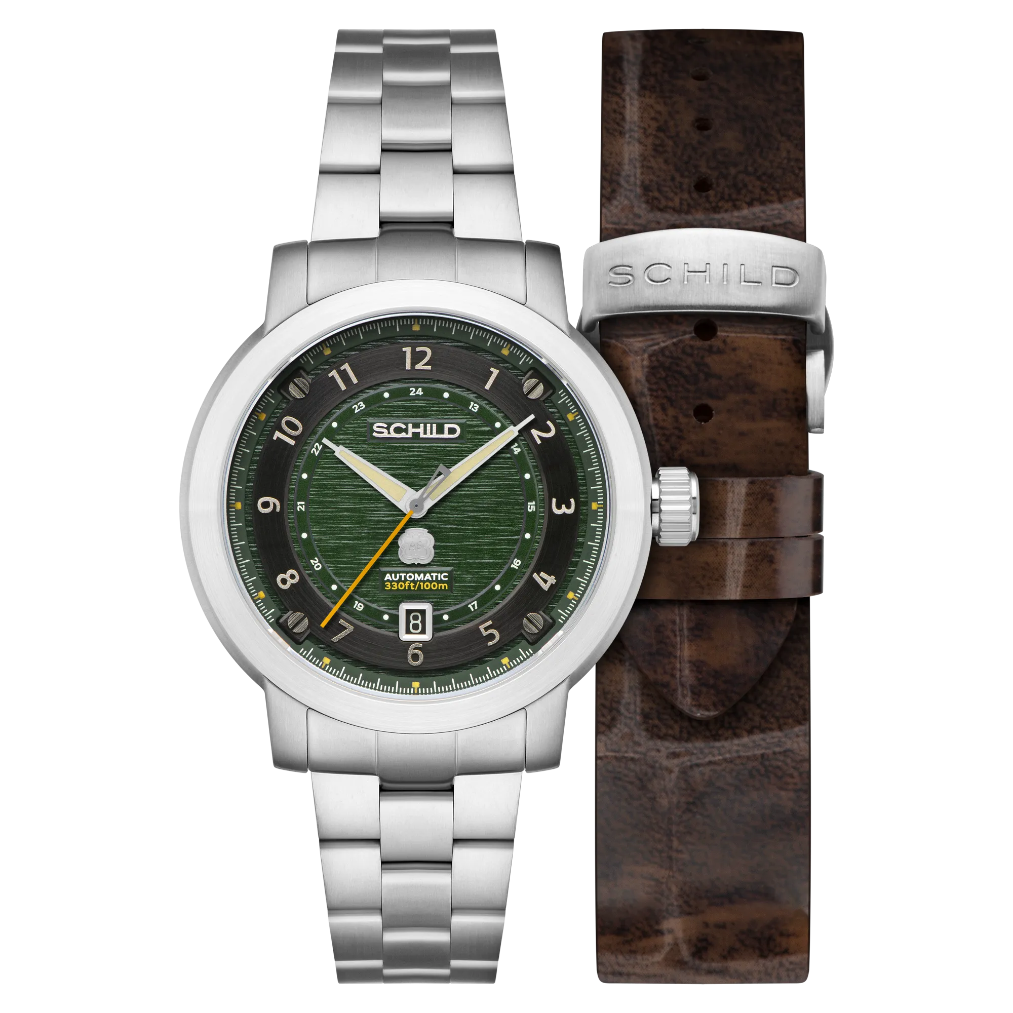 Schild Heinrich Swiss Automatic Lake Green Men's Limited Edition Watch SC-1014-33