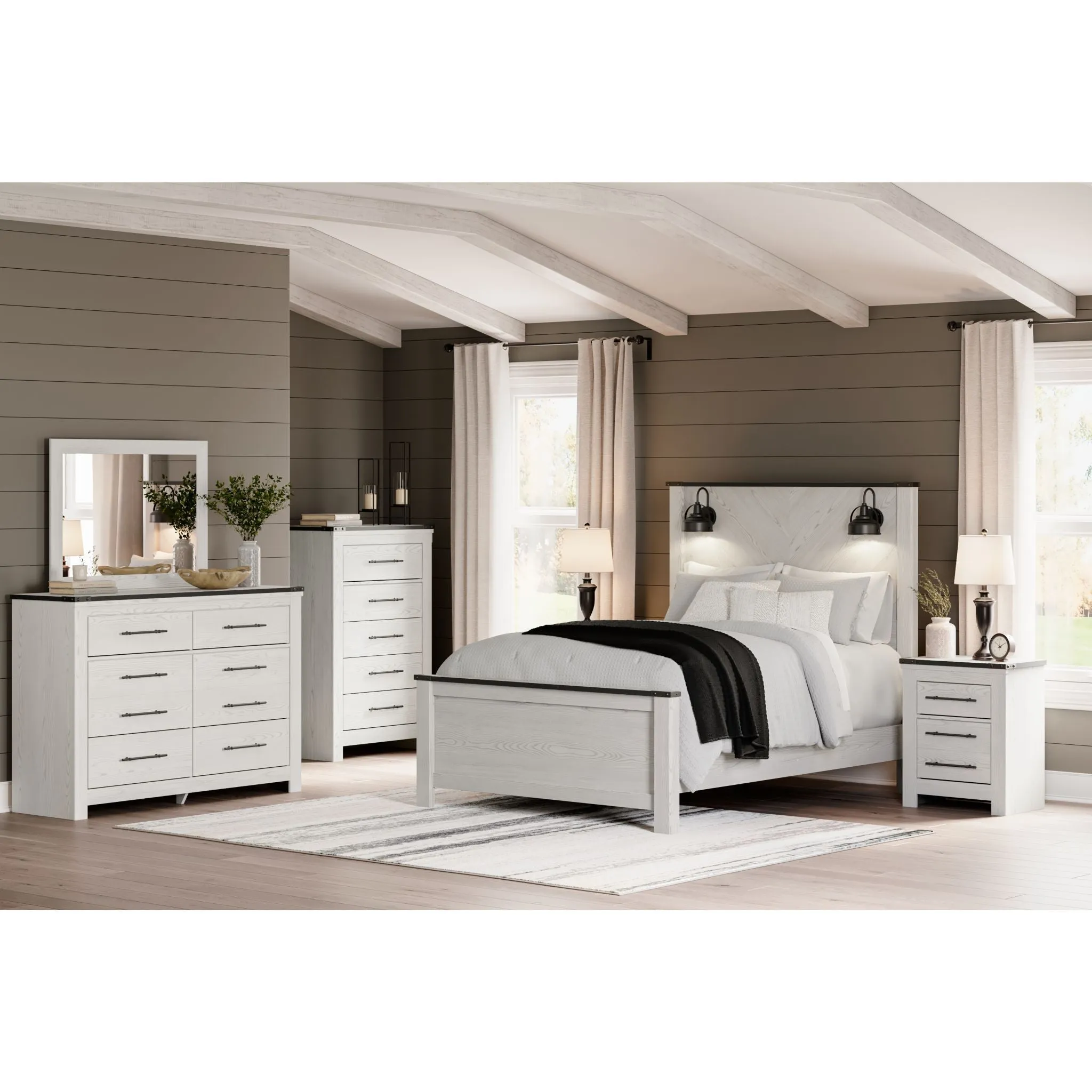 Schoenberg Panel Bed