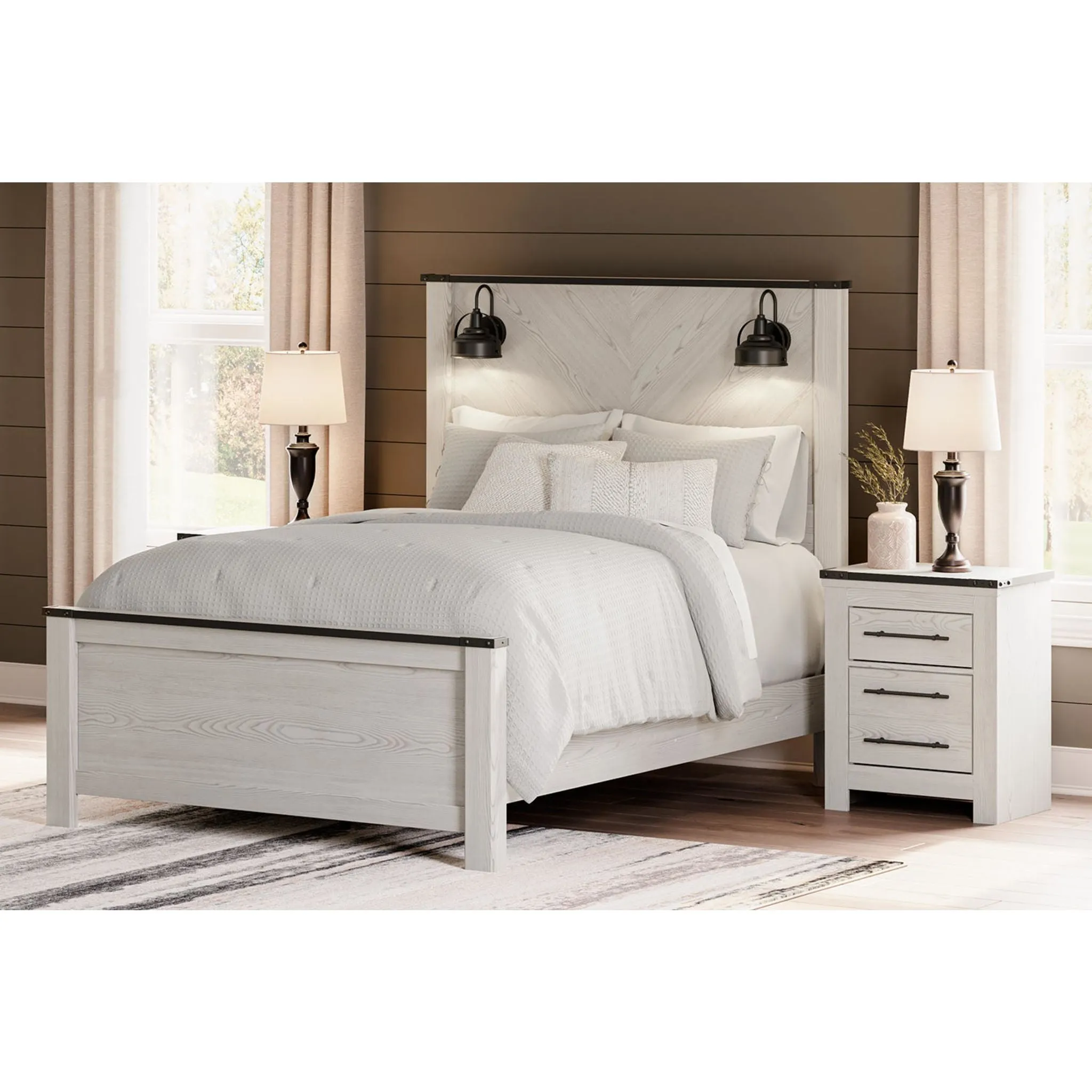Schoenberg Panel Bed