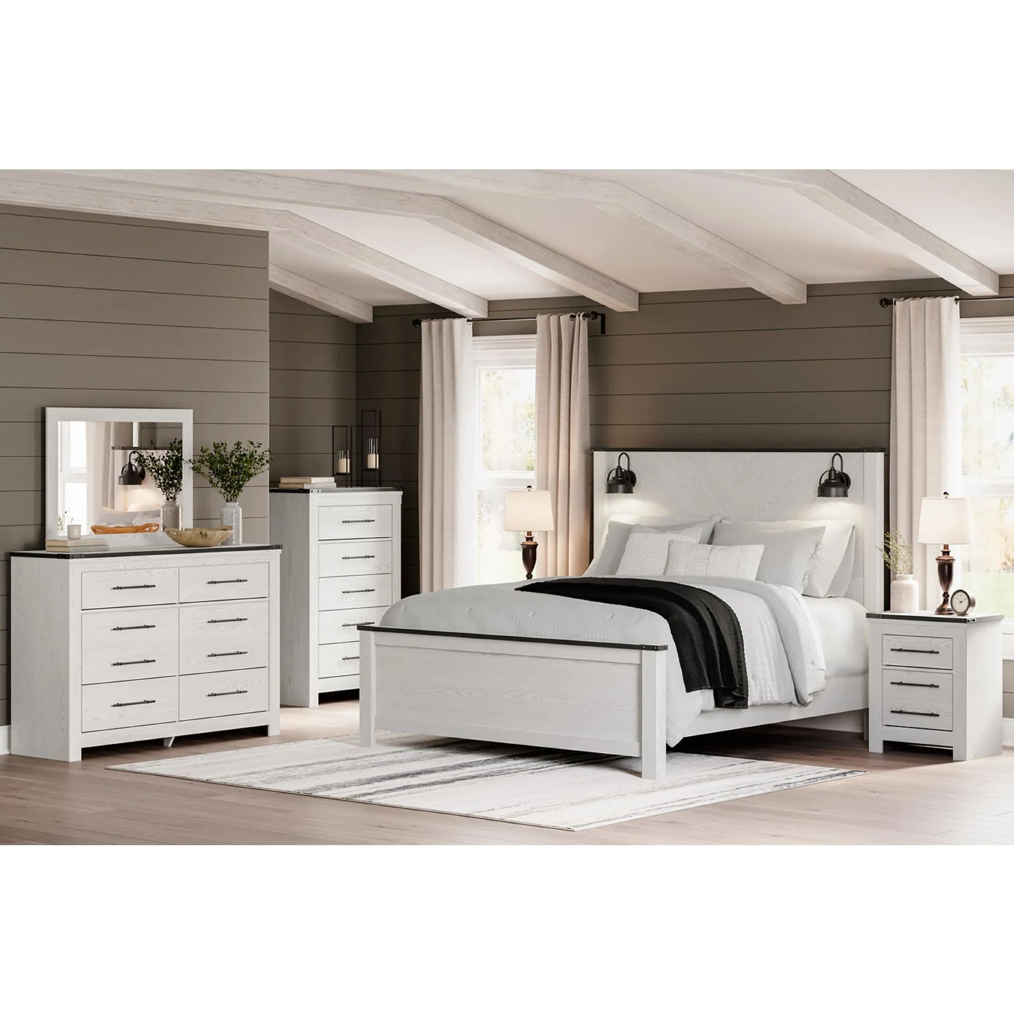 Schoenberg Panel Bed