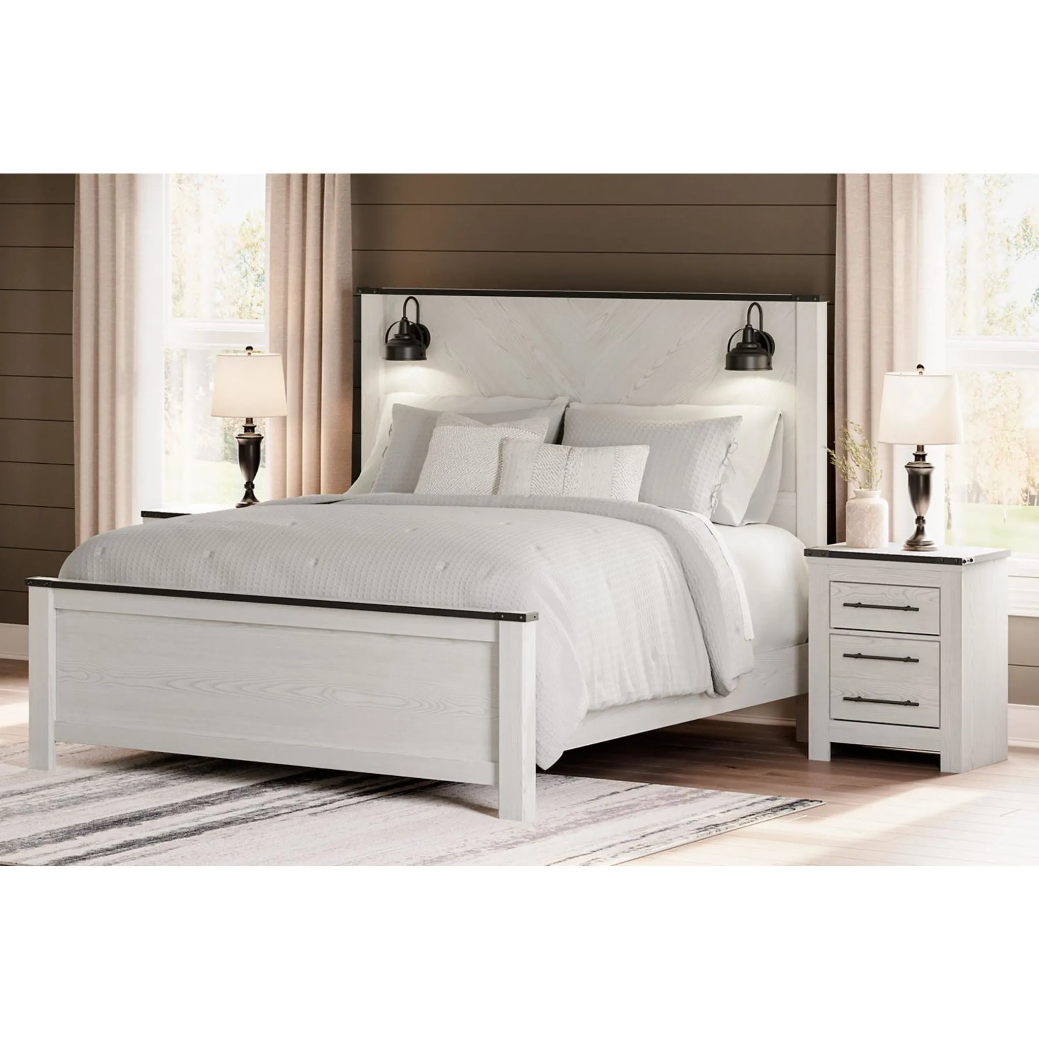 Schoenberg Panel Bed
