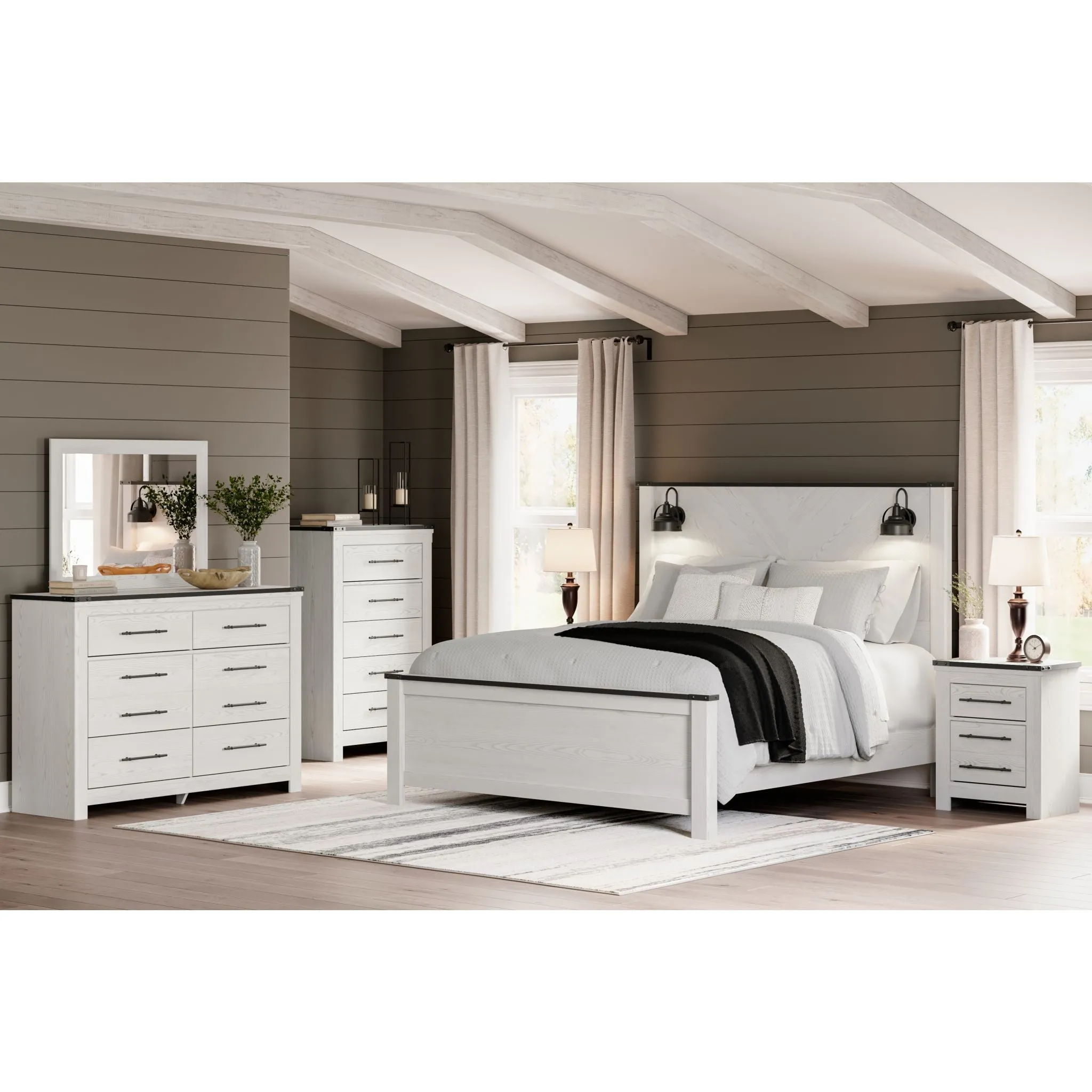 Schoenberg Panel Bed