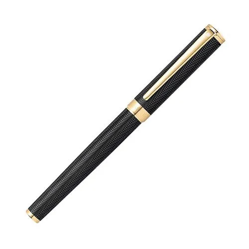 Sheaffer Intensity Engraved Matte Black Rollerball Pen
