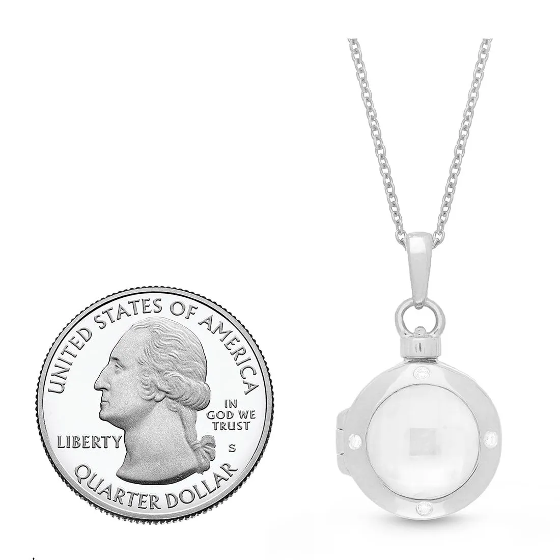 Shelly Petite Locket Necklace