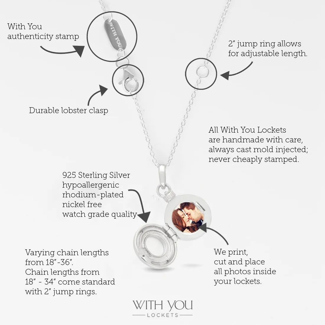 Shelly Petite Locket Necklace