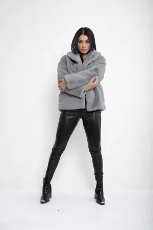 Short faux fur jacket | CHELSEA JACKET