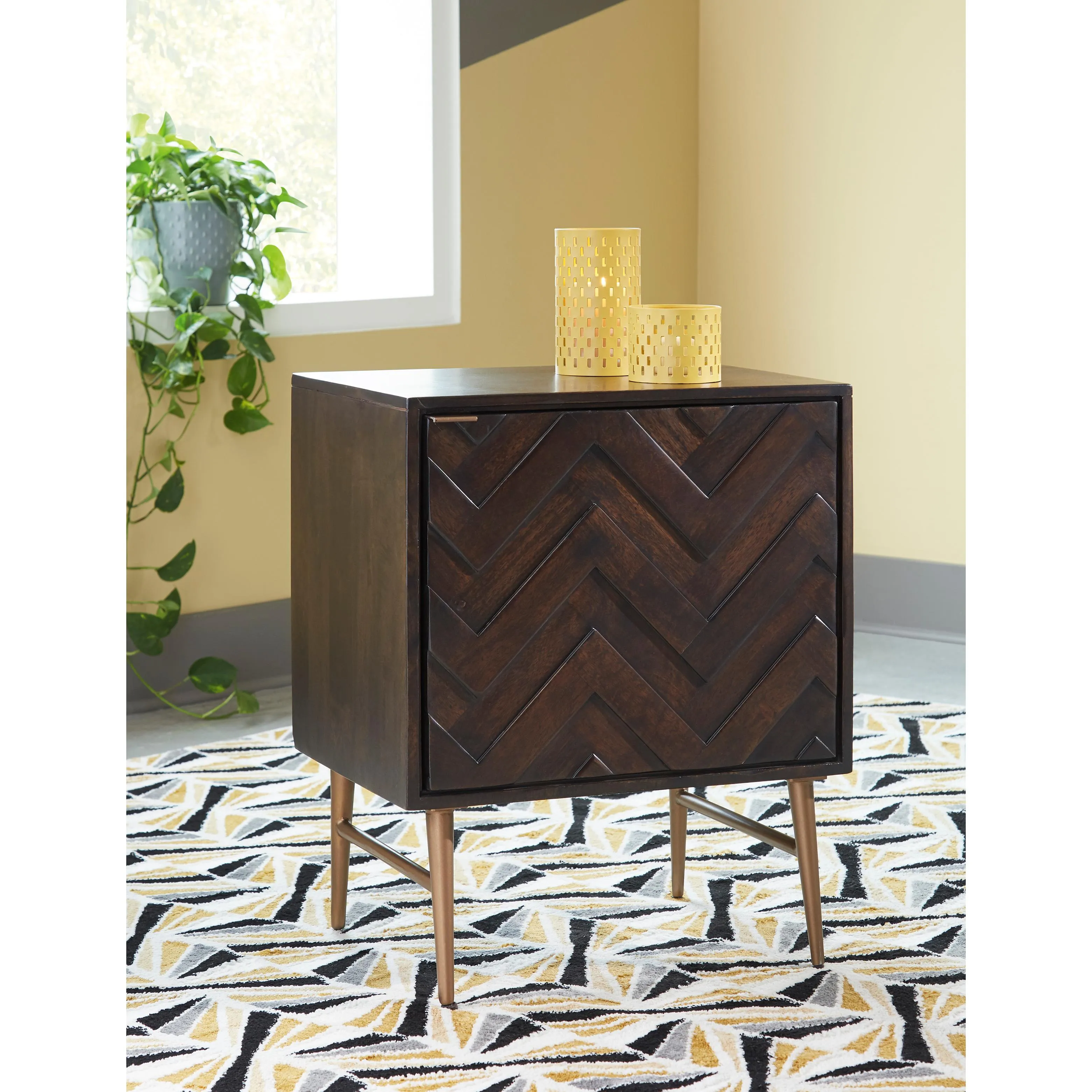 Signature Design by Ashley Dorvale A4000265 Accent Cabinet