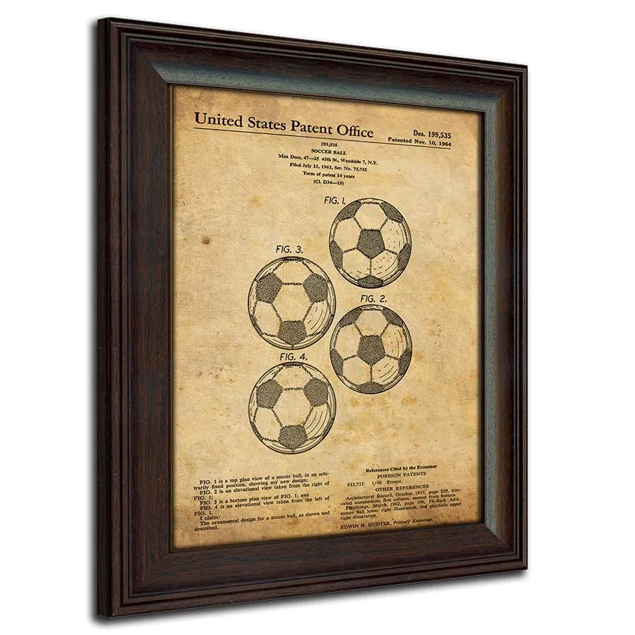 Soccer Futbol - Patent Art Set