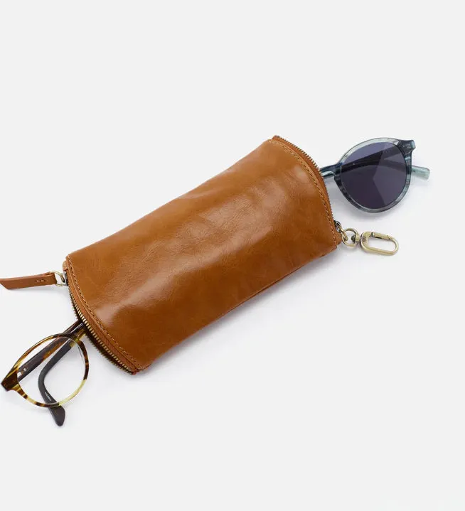 Spark Double Eye Glasses Case in Truffle
