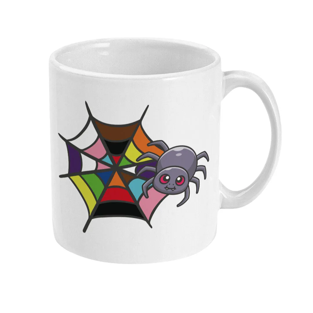 Subtle Pride Spider Coffee Mug