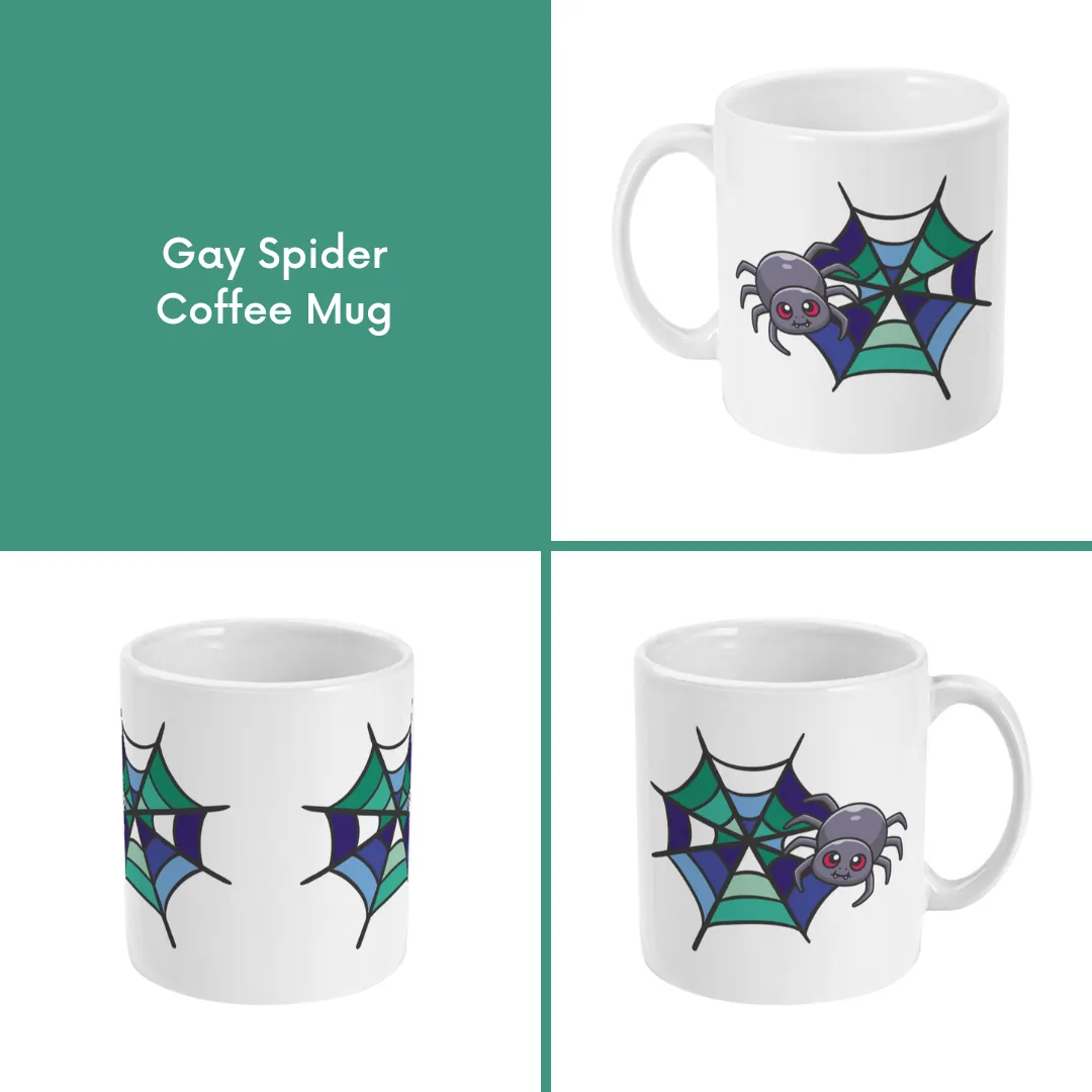 Subtle Pride Spider Coffee Mug