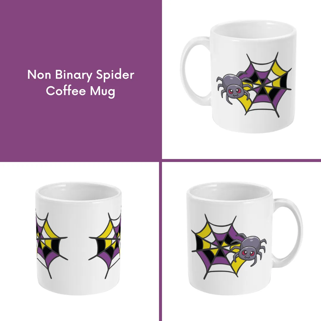 Subtle Pride Spider Coffee Mug