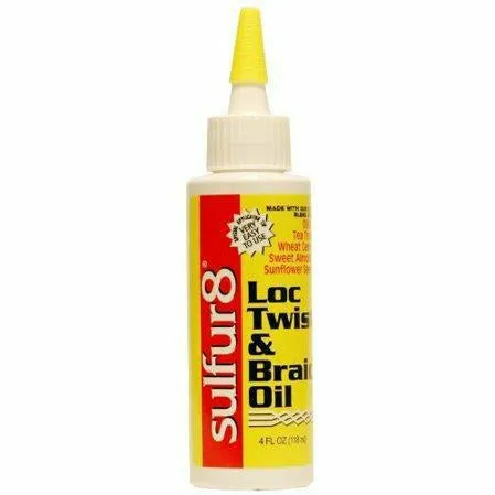 Sulfur8: Loc, Twist & Braid Oil 4oz