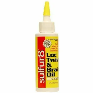 Sulfur8: Loc, Twist & Braid Oil 4oz