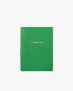 THE GARDENING JOURNAL PANAMA SOHO NOTEBOOK / EMERALD