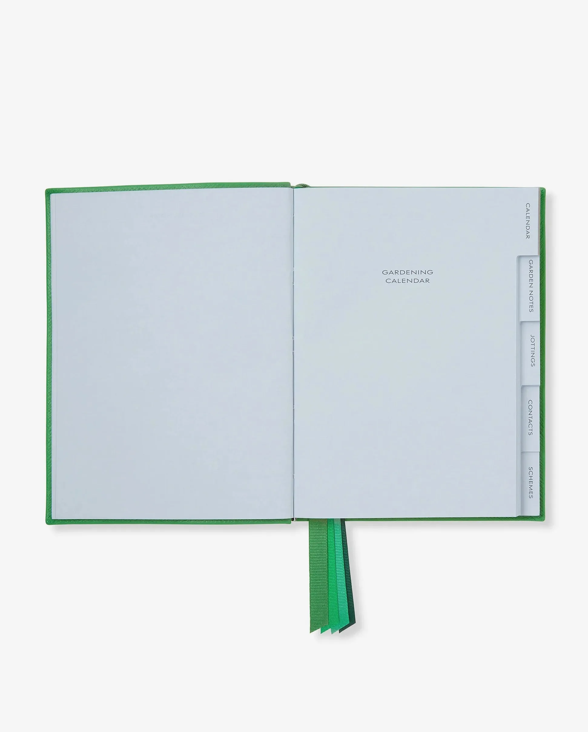 THE GARDENING JOURNAL PANAMA SOHO NOTEBOOK / EMERALD