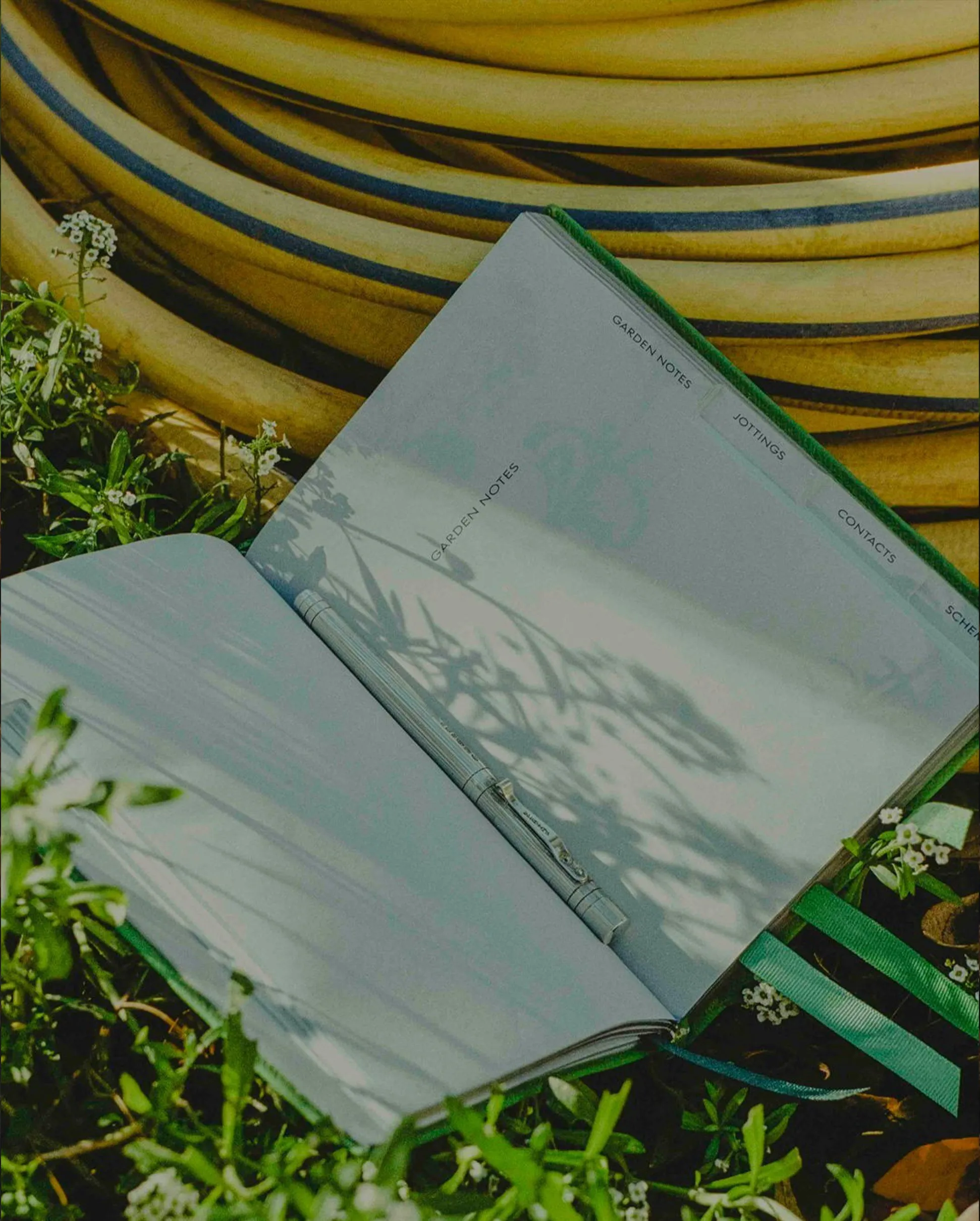 THE GARDENING JOURNAL PANAMA SOHO NOTEBOOK / EMERALD