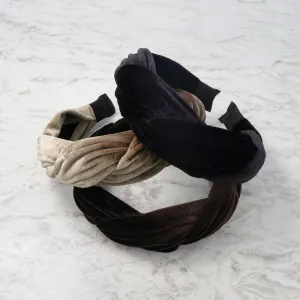 Twist Velvet Headband