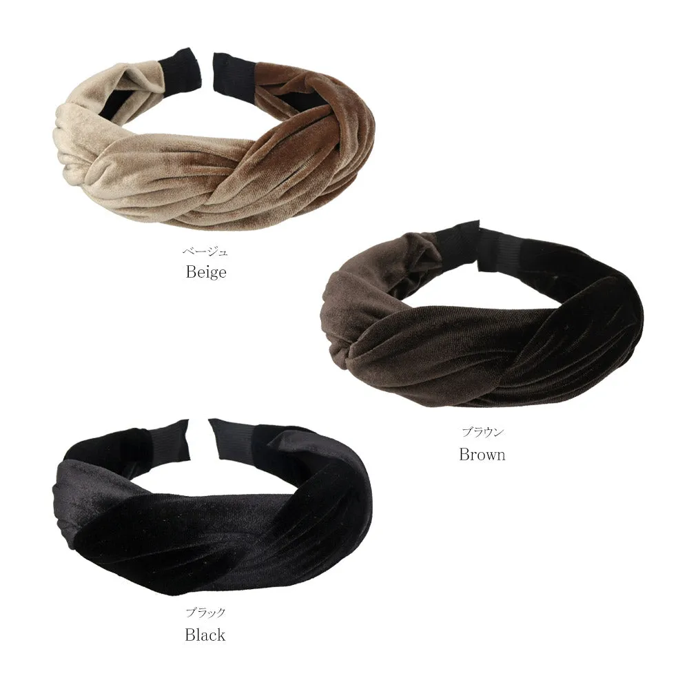 Twist Velvet Headband