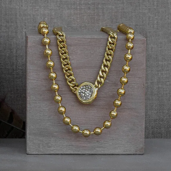 Waxing Poetic ~ Kristal Dome Choker
