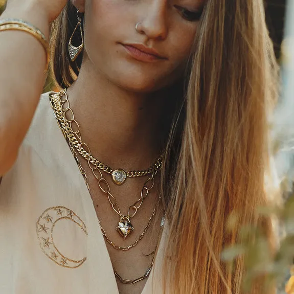 Waxing Poetic ~ Kristal Dome Choker