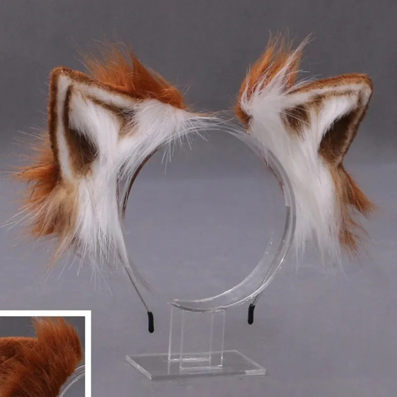 Wolf Realistic Ears Headband