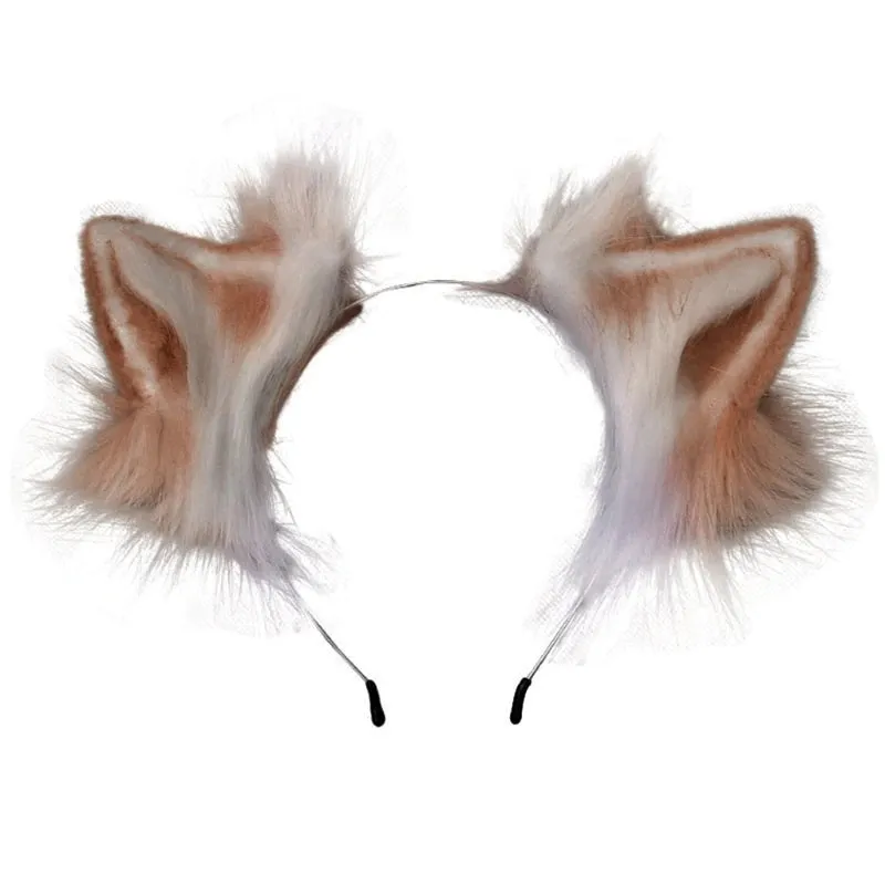 Wolf Realistic Ears Headband
