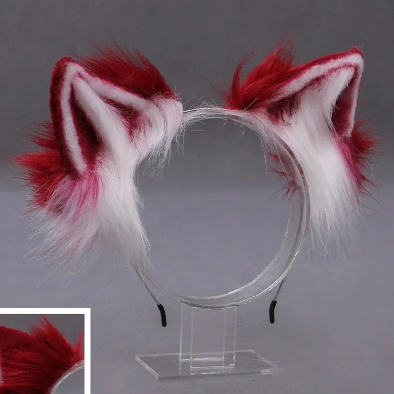 Wolf Realistic Ears Headband